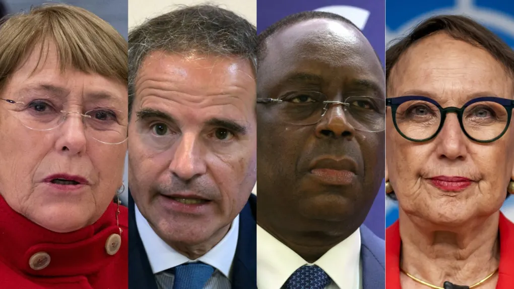Les six candidats au poste de secrétaire général