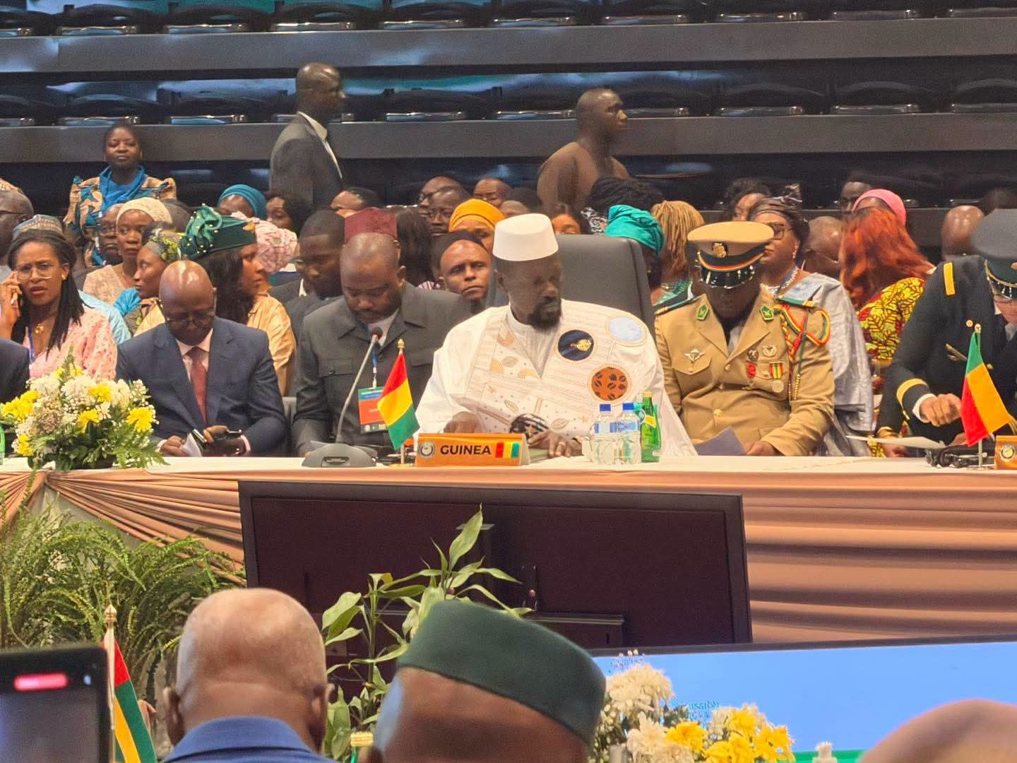 Le président guinéen Mamadi Doumbouya
