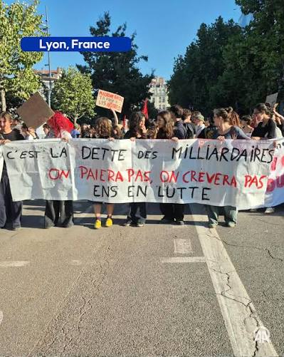 Mobilisation lycéenne, l'« acte 5 » rassemble des milliers de manifestants et tourne aux tensions à Paris