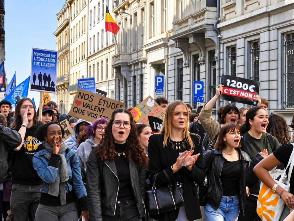 Coût de la vie, manifestations simultanées en France, en Italie, en Espagne, au Portugal et en Albanie