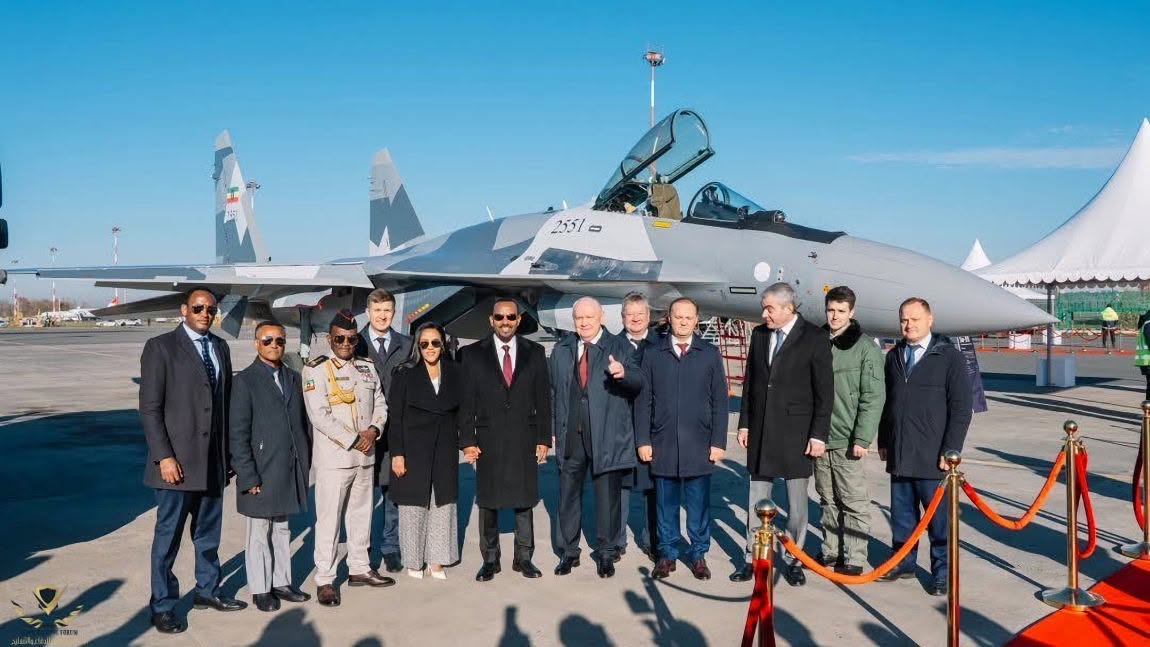 Éthiopie, douze Su-35 russes livrés