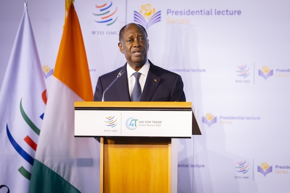 Ouattara à l'OMC
